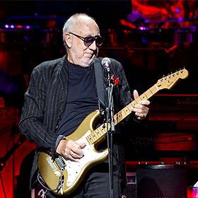 Pete Townshend from The Who at live concert in Phoenix October 2022 photography by Mark Greenawalt